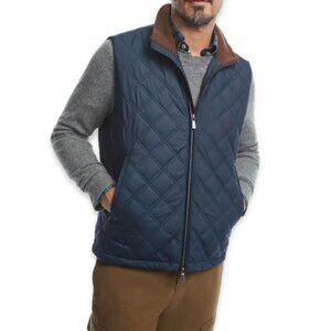 Brooks Brothers Paddock Diamond Quilted Vest Large